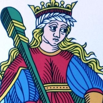 Curso de Tarot Reina de bastos