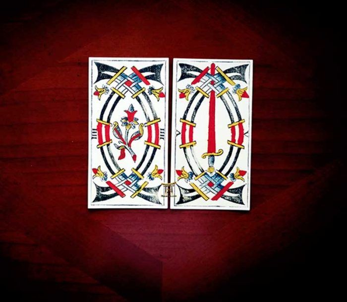 El palo de Espadas del Tarot de Marsella