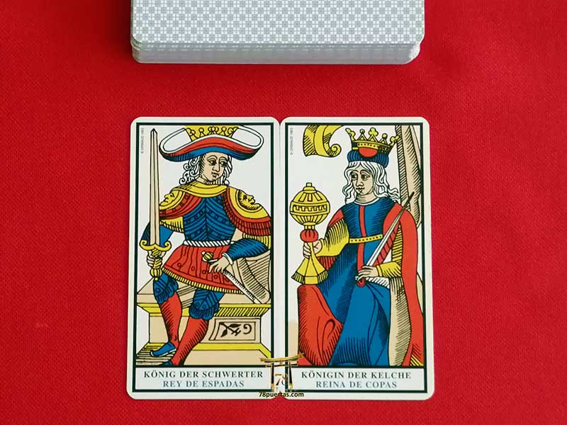 El Juego de las Bodas - El Rey de Espadas con la Reina de Copas