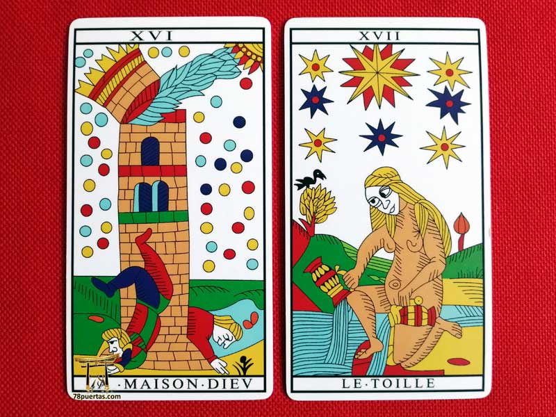 Secretos del Tarot de Marsella (parte 4) Torre y Estrella