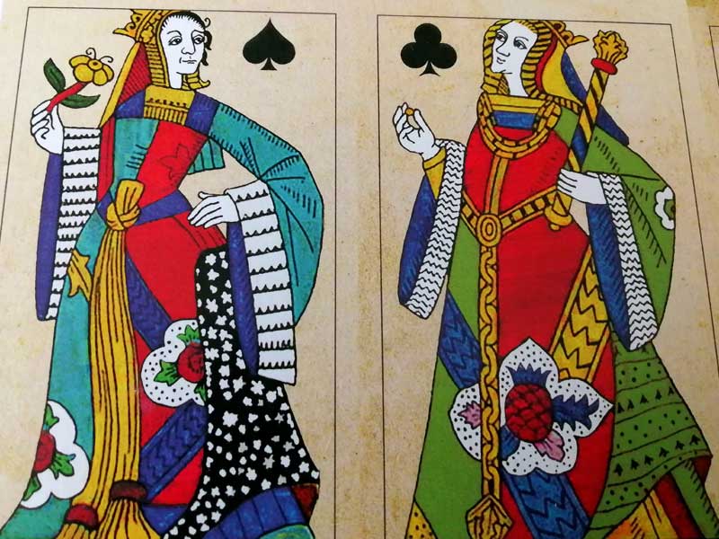 Palatian Playing Cards Reinas