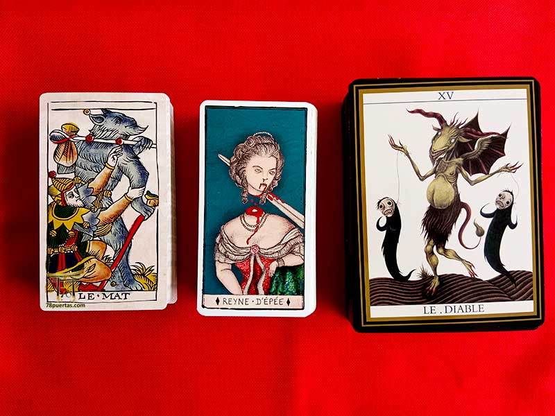 Los mejores Tarot de Marsella para Halloween 