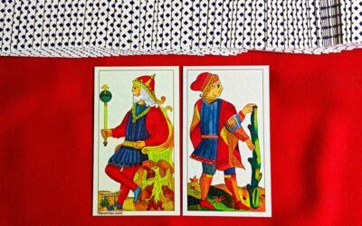 Las direcciones de las cartas del tarot