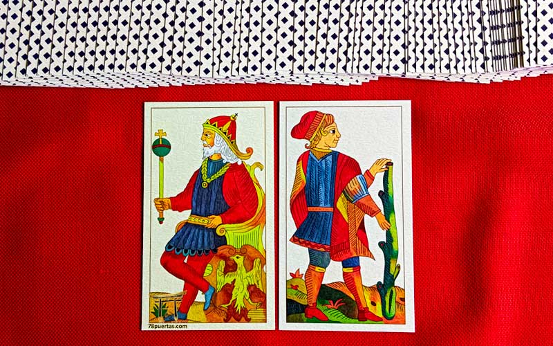 Las direcciones de las cartas del tarot