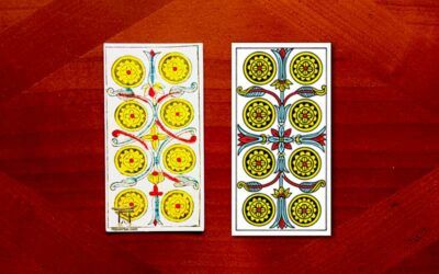 El 8 de Oros del Tarot de Marsella
